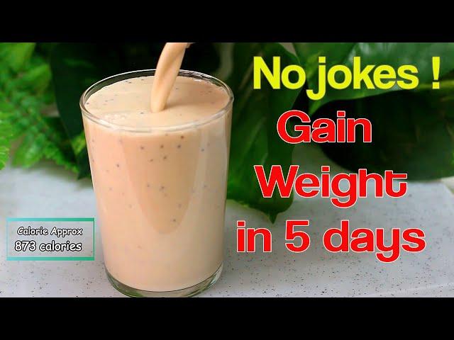 HOW TO GAIN WEIGHT FAST FOR SKINNY GIRLS and GUYS | gain weight in just 5 days | healthy weight gain