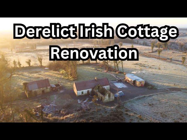 Recap By Drone of Our Derelict Cottage Renovation