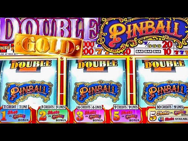 Double Gold Pinball 9 Line Slot Old School New Game