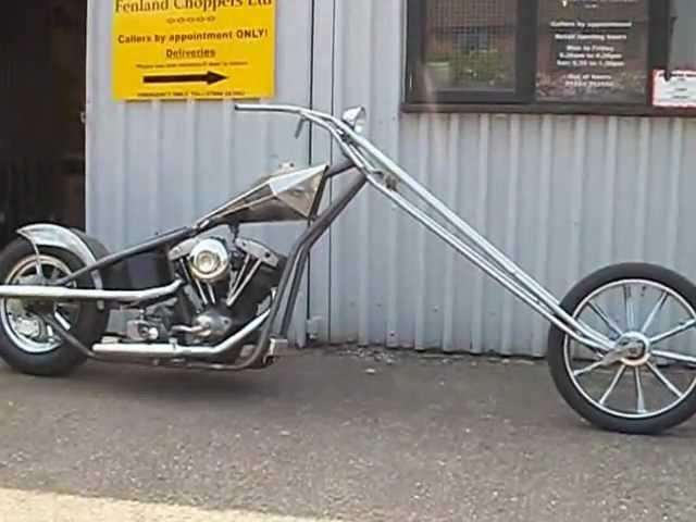 Harley Shovelhead Harman Digger 2012 Build