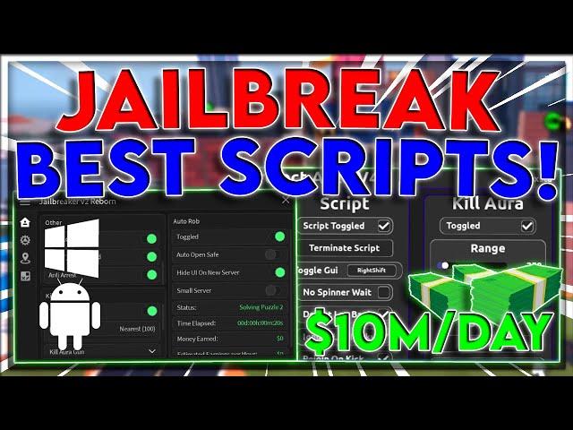 [NEW] Roblox Jailbreak Script / Hack | FASTEST Auto Rob | Undetected + Free | *WORKING*