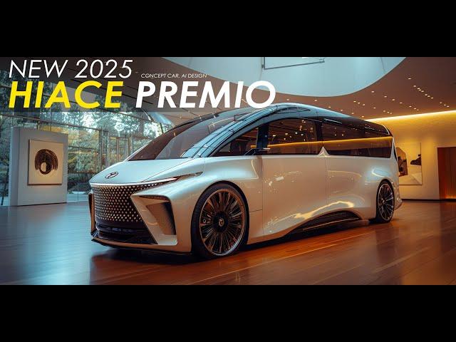 Toyota Hiace Premio 2025 Concept Car, AI Design