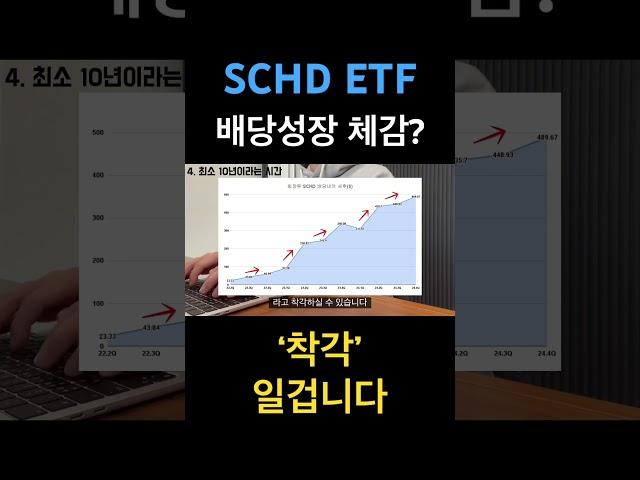 1년 2년 투자하고 SCHD 배당성장 체감??