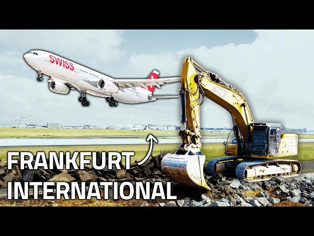 How Germany Builds Runways at Frankfurt International!