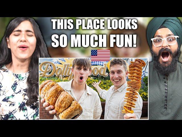 Indians React to Two Brits go to Dollywood for the first time!