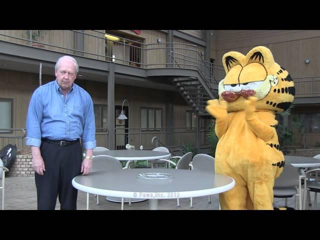Jim Davis VS. Garfield - Too Nuts For Donuts