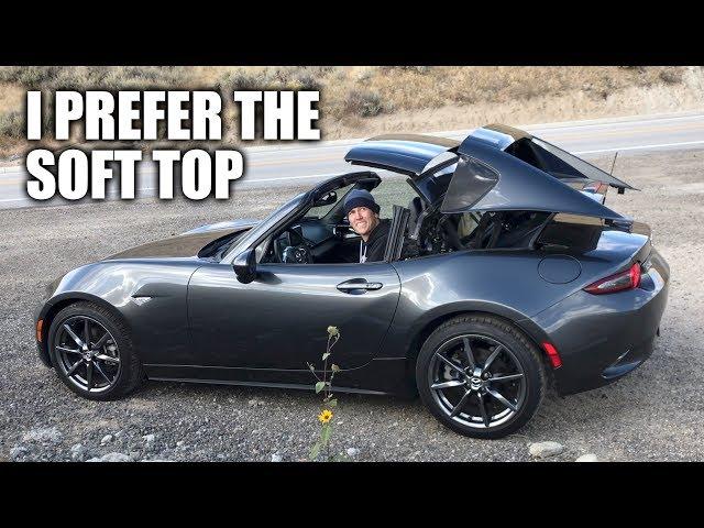 5 Reasons Why I Prefer The Soft Top MX-5 Over The RF