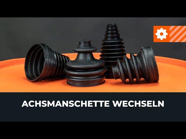 Wie man eine Achsmanschette wechseln [AUTODOC TUTORIAL]