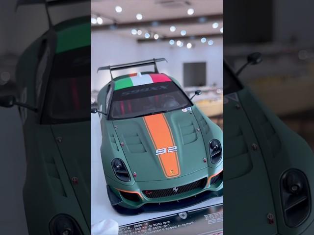 Limited Edition Ferrari 599XX Evo – Green & Orange #diecastcars #shorts