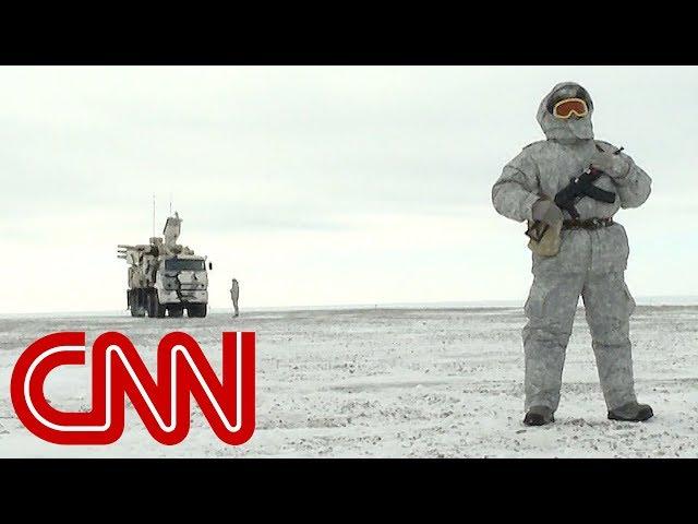 Take exclusive look inside Russia's Arctic military base