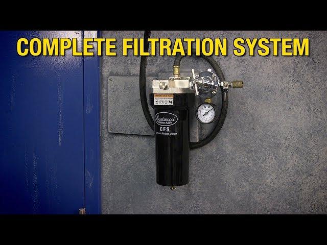 Clean Compressed Air for Painting, Powder Coating & More - Complete Filtration System - Eastwood