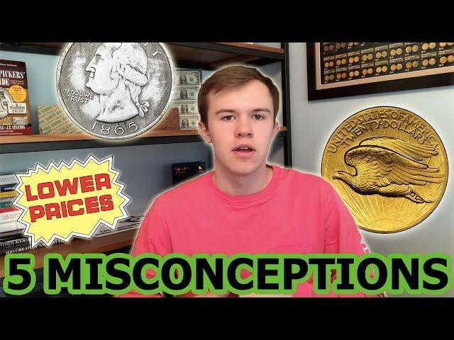 5 Misconceptions About Coin Collecting - These Are Myths!