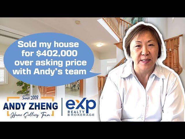 Maria Sold Her Home for $402,000 over Asking Price with Andy Zheng's Home Selling Team