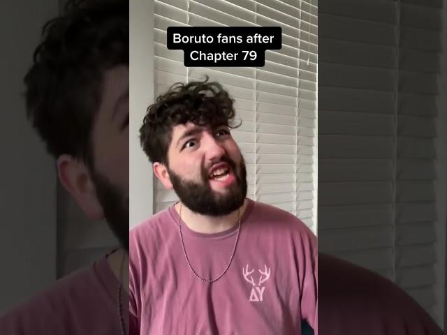 Boruto fans after Chapter 79…