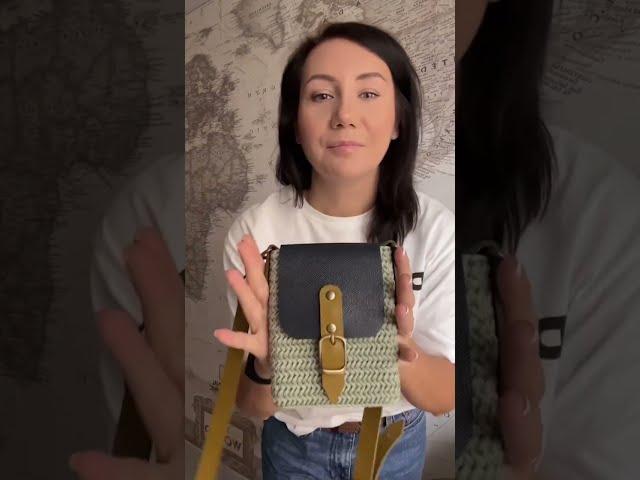 СУМКА ДЛЯ САМОГО ГЛАВНОГО — ТЕЛЕФОНА  | Мини-сумка — удобно и красиво