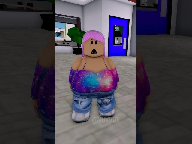 every time she LIES, she becomes more FAT  #brookhaven #roblox