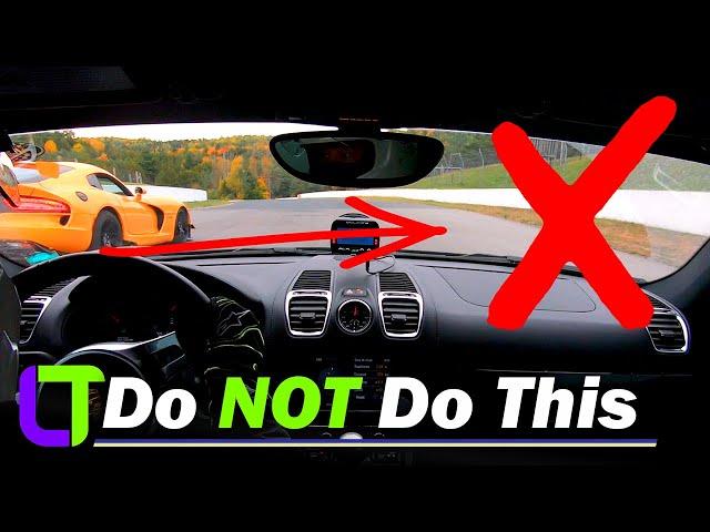 Safety tips for PASSING at track days