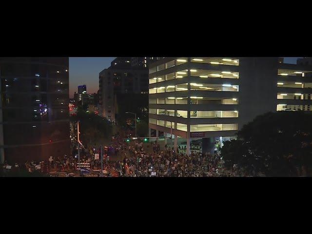 KXAN's Grace Reader gives live update at 9 following 'No Kings' protest in Austin