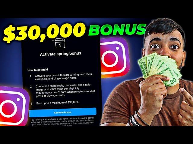 Instagram is paying $30K bonuses AGAIN! [Make Money on Instagram]