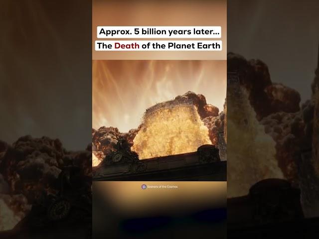 The Red Giant Vs. The Earth in 5 Billion Years ️