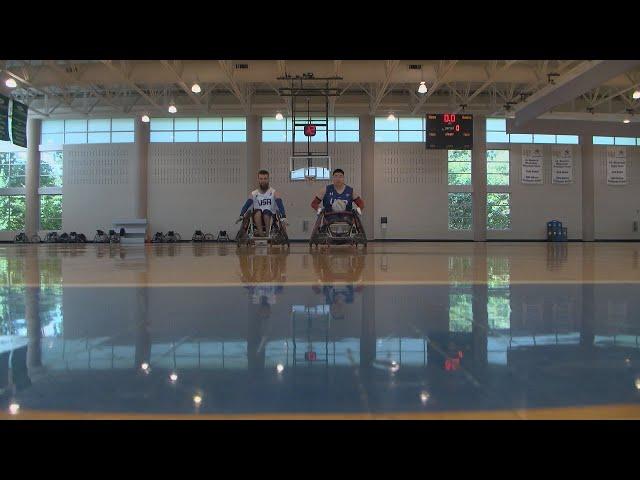 Two local wheelchair rugby athletes ready to compete in the 2023 Parapan American Games for Team...