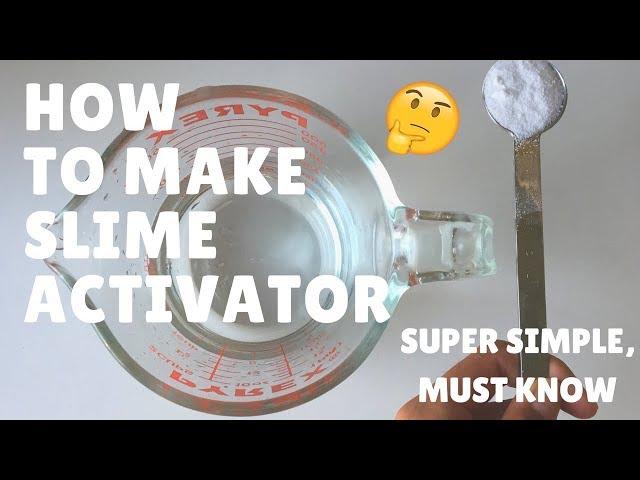 How to make slime activator - Borax Tutorial