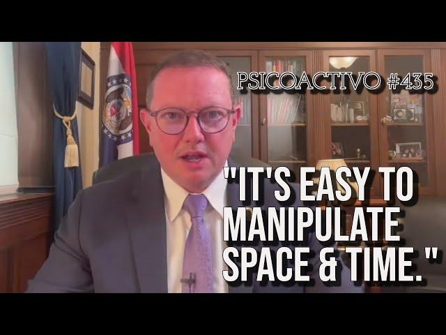 Rep. Burlison pledges to look into Space Time manipulation tech @ Japan UAP Panel - Psicoactivo #435
