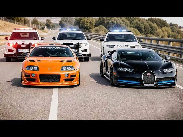 The Best of Supercars Escape from Police - BeamNG.Drive