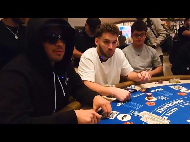 Adin Ross High Stake Gambling W/ Fuerza Regida! ($500,000)