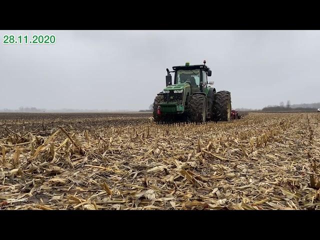 JD8345R + HORSCH Tiger 4 MT