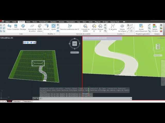 Tutoriel Autocad 3D - model terrain