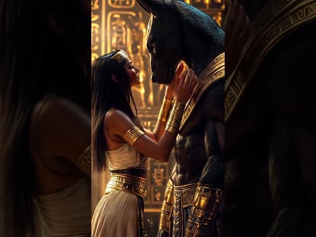 AI Brings Egyptian God Anubis to Life – From Statue to Reality!"
