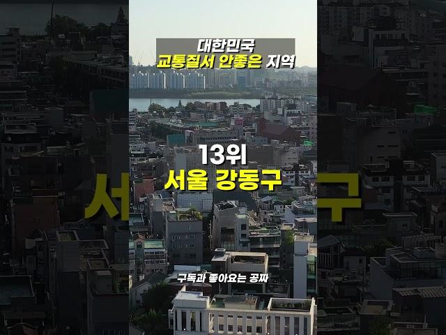 대한민국 교통질서 안 지키는 도시는?