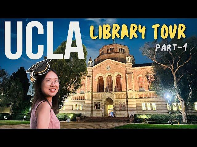 Library Walk -- UCLA Powell Library & Charles Young Research Library:  A Vibrant Oasis of Knowledge