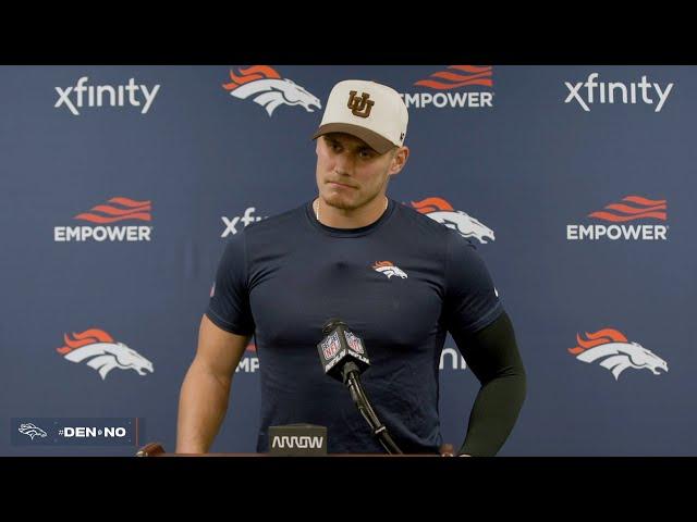 ILB Cody Barton on the Broncos in Week 7: ‘The whole team elevated their game’