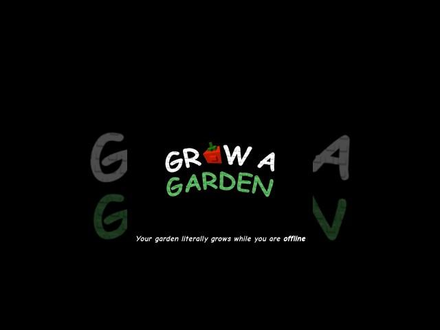 HELP !!! MY GROW A GARDEN IS BROKEN  #growagarden #roblox #shorts