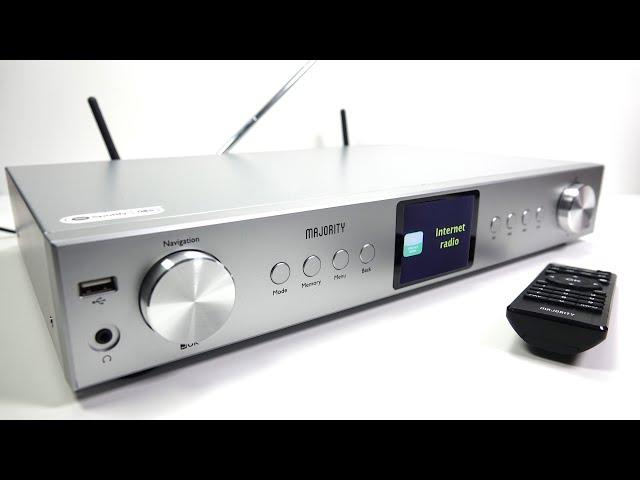 REVIEW: Majority Fitzwilliam HiFi Tuner (FM/DAB/Internet) & Music Streamer. Cheap at 1/2 the price