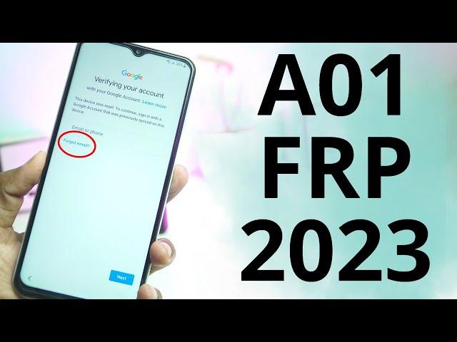 Without PC 2023 New Method : Samsung A01 FRP Bypass Android 12 | Clear Data Not Supported Fix