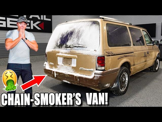 I Found The NASTIEST Van From The '90s To Detail!