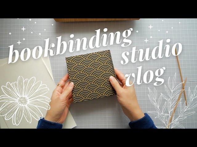 Bookbinding Studio Vlog 4  Making a photo album, prototyping a new product