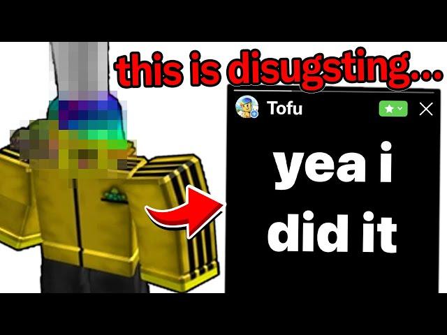 This Roblox YouTuber Should Be BANNED... (Tofu)