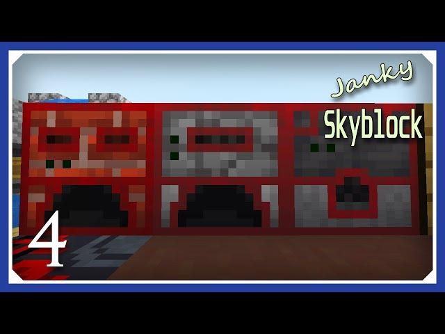 Janky Skyblock Modpack | Nether Fail & Silent's Mechanisms Upgrades! | Minecraft 1.14.4 Modpack