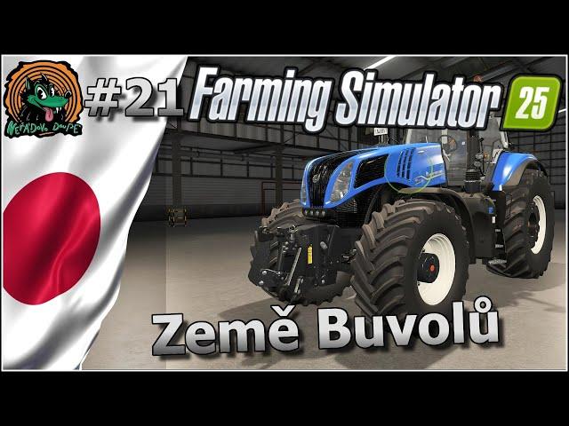 Země Buvolů | Traktory a chytrá výměna!  Farming Simulator 25 #21 CZ/SK