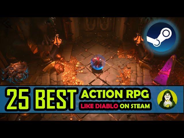 25 Best Action RPG Games like Diablo! | Top down & Isometric ARPG | (Steam sale prices included)