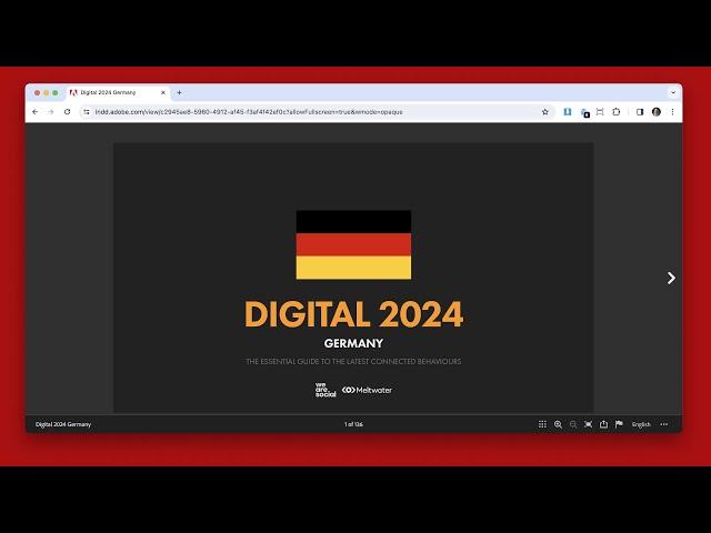 Wie verwendet Deutschland das Internet und Social Media - Digital Report Deutschland 2024