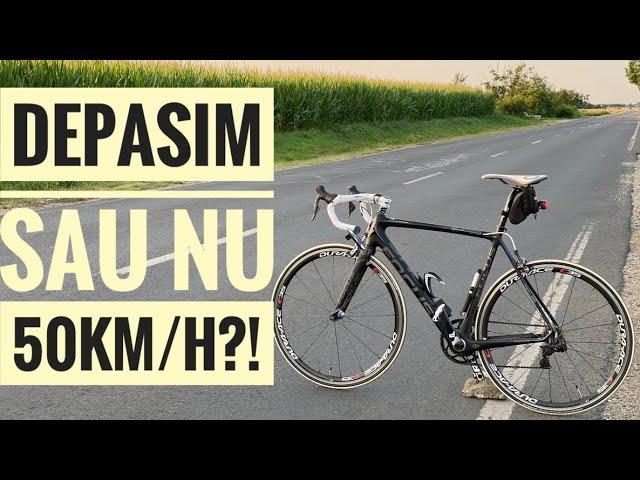 Prima tura cu bicicleta - 30 km parcusi si  50km/h?