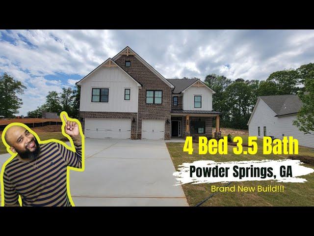 4 Bed 3.5 Bath | Amazing Builder Incentives | New Build Luxury Home in Powder Springs GA