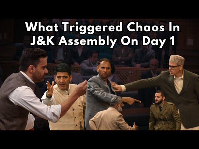 What Triggered Chaos In J&K Assembly On Day 1