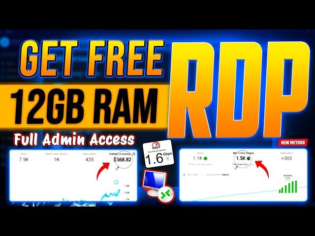 How To Get FREE Windows RDP for lifetime