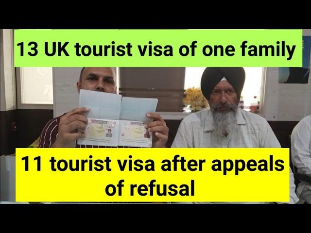 13 UK tourist visa from one family - All farmers - UK tourist visa after appeal - ukpap success